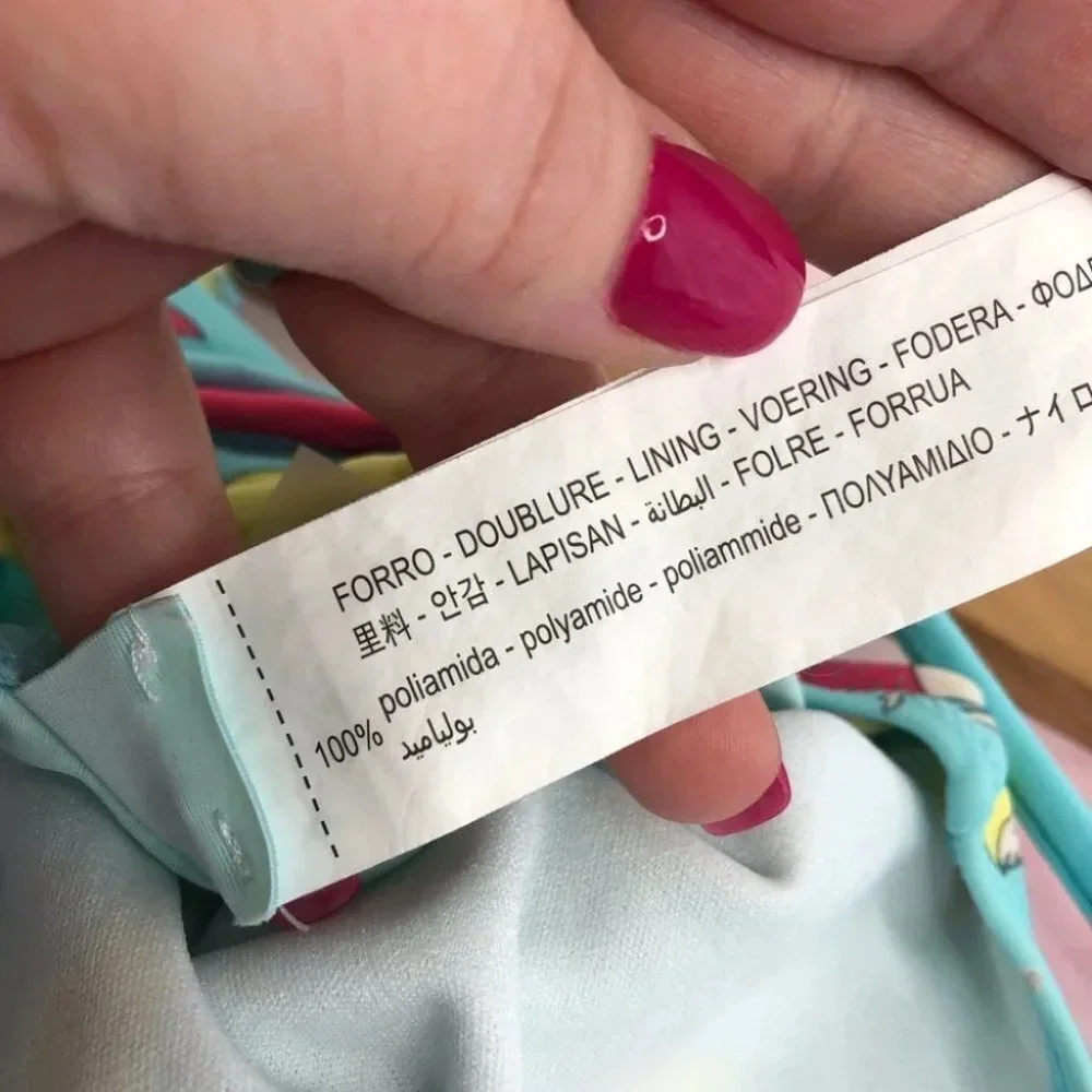 Zara swimsuit one piece aqua blue with mermaids size‎ 4-5 years